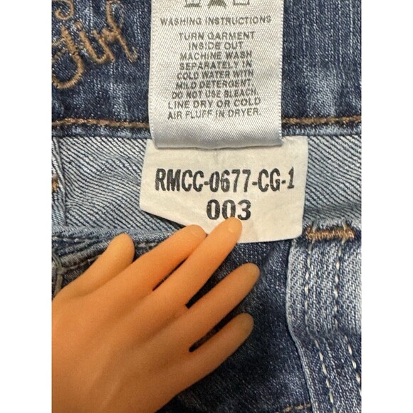 Cruel Girl‎ Alex Stretch Jeans Juniors 11 R Medium Wash Rocky Mountain Denim Y2K - Picture 15 of 16